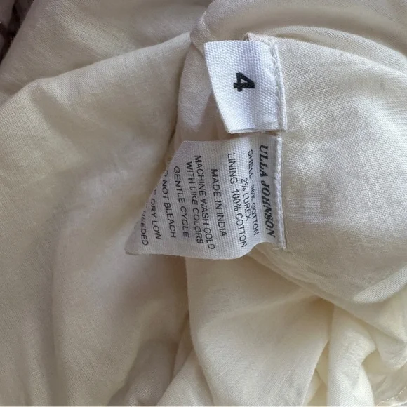 Ulla Johnson Lilliana Dress Cream - Picture 8 of 8